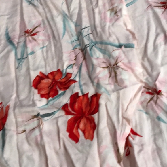 leith floral printed faux wrap skirt - Picture 4 of 9